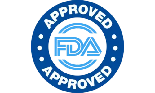 FDA approved badge for LungExpand Pro dietary supplement