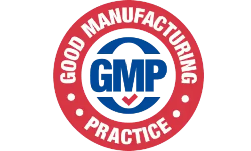 LungExpand Pro certified Good Manufacturing Practice (GMP) badge